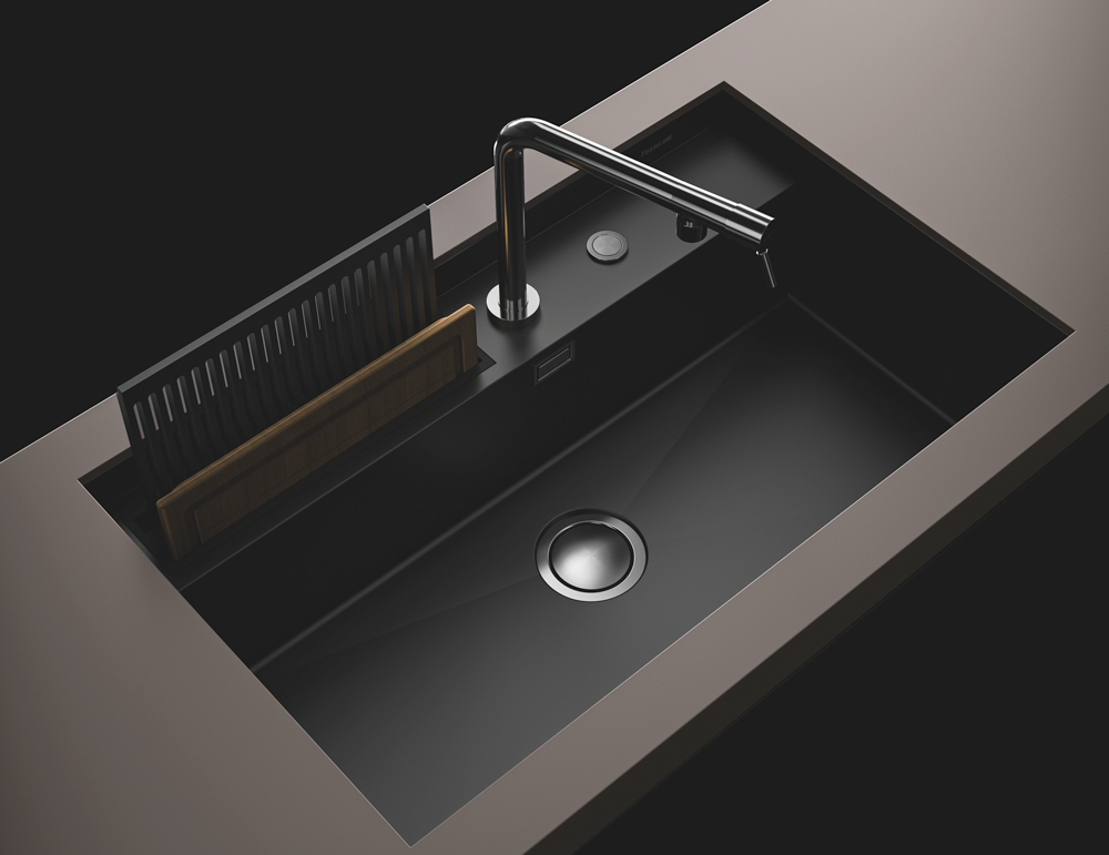 FotoItaliaanse keukenapparatuur met gevoel voor kwaliteit